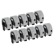 Comp Brother DK1204 2.1"x0.66" Die-Cut Label 10-Pack