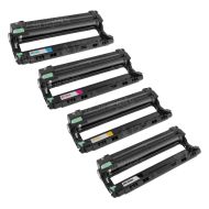 Compatible Brother DR-221CL Drum Set (Bk, C, M, and Y)