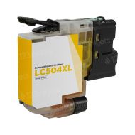 Compatible Brother LC504XL High Yield Yellow Ink Cartridge