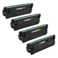 Set of 4 Compatible Canon 040 (Black, Cyan, Magenta, Yellow) Toner Cartridges