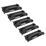 Compatible Canon 057 Black Toner 5 Pack