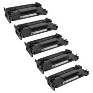 Compatible Canon 070 Black Toner 5 Pack