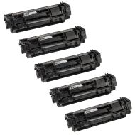 Compatible Canon 071H HY Black Toner 5-Pack