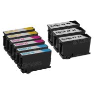 Compatible Set of 9 Replacements for Dell Series 33/34 Ink