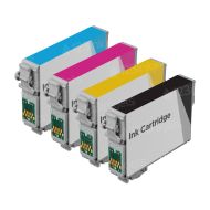 Remanufactured Epson 125 T125120-BCS Set of 4 BCMY Ink