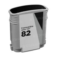 Remanufactured Black Ink for HP 82