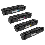 Compatible HP 218A Toner Cartridge Set of 4 (Bk, C, M, Y)  with ink level chip