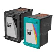 Reman HP 92 & HP 95 Ink Cartridge Set	