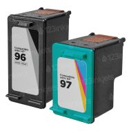 Reman HP 96/97 Black & Color Ink Set