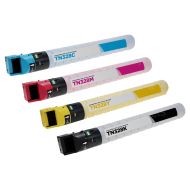 Set of 4 Compatible Konica Minolta TN328 Toner Cartridges (Black, Cyan, Magenta, Yellow)