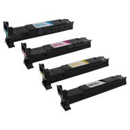 Set of 4 Compatible A06V233 Toner Cartridges for Konica Minolta (Bk/C/M/Y)
