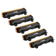 Comp Kyocera TK-1242 Black Toner 5-Pack