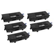 Compatible Kyocera-Mita TK-3162 Toners, 5 Pack Black