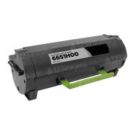 Compatible Lexmark 66S1H00 Black Toner Cartridge High Yield