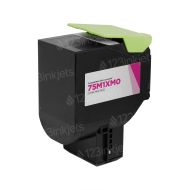 Remanufactured Lexmark 75M1XM0 High Yield Magenta Toner Cartridge