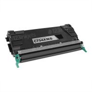 Remanufactured Lexmark C734 Black Toner Cartridge