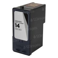 Remanufactured Lexmark #14 Black Ink