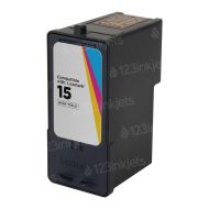 Remanufactured Lexmark #15 Color Ink