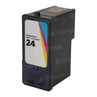 Remanufactured Lexmark #24 Color Ink