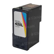 Remanufactured Lexmark #43XL HC Color Ink