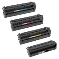 Compatible Samsung CLT-503L Set of 4 Toners: Bk, C, M, Y