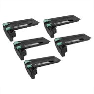 5 pack Compatible Xerox 106R01409 Black Laser Toner Cartridge