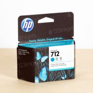 Original HP 712 29ml Cyan DesignJet Ink Cartridge, 3ED67A