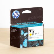 Original HP 712 29ml Yellow DesignJet Ink Cartridge, 3ED69A