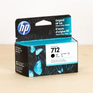 Original HP 712 80ml Black DesignJet Ink Cartridge, 3ED71A