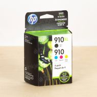 HP 910/910XL Black/Color Ink Cartridge 4-Pack