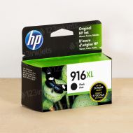 OEM HP 916XL High Yield Black Ink Cartridge, 3YL66AN 
