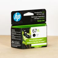 Original HP 67XL High Yield Black Ink Cartridge, 3YM57AN