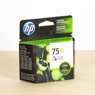 Original HP 75XL Tri-Color Ink Cartridge, CB338WN