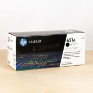 HP CE340A (651A) Black Original Laser Toner