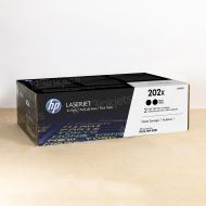Original HP 202X High Yield Black Toner 2-Pack CF500XD