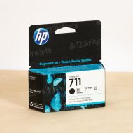 Original HP 711 Black Ink Cartridge, CZ129A