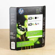 HP 63XL 2-pack High-Yield Black/Tri-Color Original L0R44BN Ink Cartridge in Retail Packaging