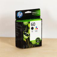 OEM HP 60 Black/Tri-color Ink Cartridges 2-pack, N9H63FN