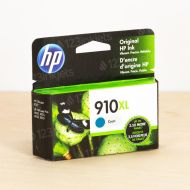 OEM HP 910XL High Yield Cyan Ink Cartridge, 3YL62AN