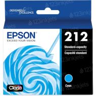 Original Epson 212 Cyan Ink Cartridge, T212220-S