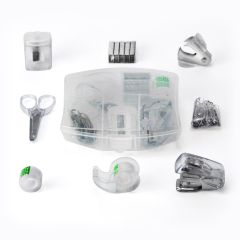 Clear Mini Office Supply Kit