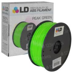 LD Peak Green 3D Printing Filament (ABS)