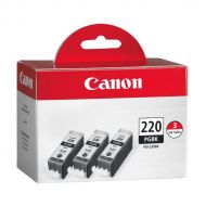 OEM Canon PGI-220 Black Ink 3-Pack