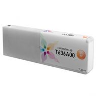Epson T636A00 Orange Inkjet Cartridge, Remanufactured