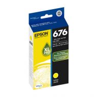 OEM Epson 676XL Yellow Ink Cartridge