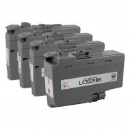 Set of 4 Ultra HY Ink Cartridges for Brother LC3039