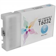 Remanufactured Epson T603200 Cyan Inkjet Cartridge for Stylus Pro 7800/7880/9800/9880