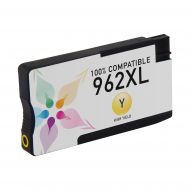 Remanufactured High Yield Yellow Ink for HP 962XL