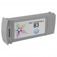 Remanufactured Light Cyan Ink for HP 83