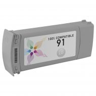 Remanufactured Light Gray Ink for HP 91